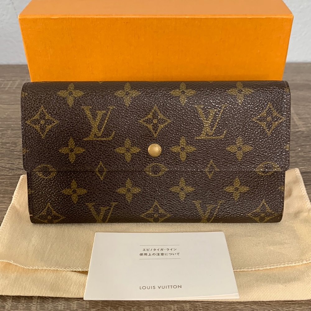 Louis Vuitton Brown Monogram Wallet